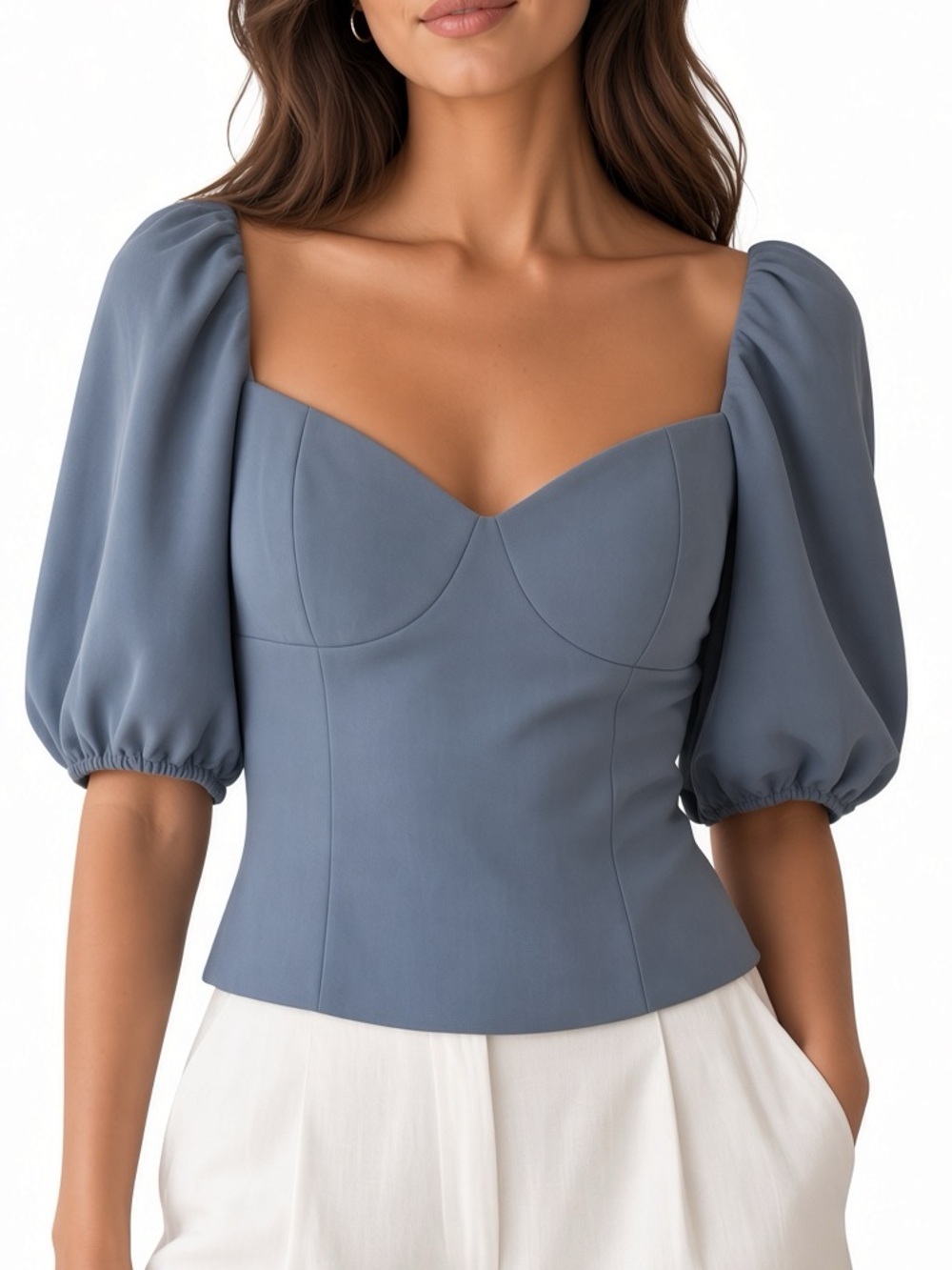 Aritzia Wilfred Novella Short sleeve Blouse M